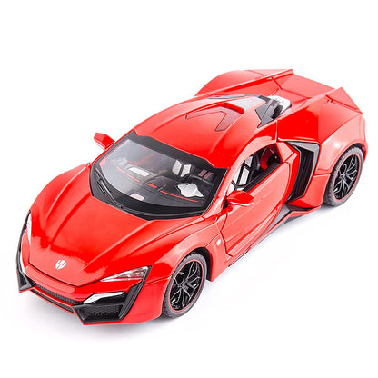 1:24 scale Die cast - Lykan Hypersport Supercar