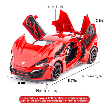1:24 scale Die cast - Lykan Hypersport Supercar