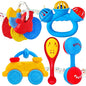 Rattles for Babies – Pack of 7 Pcs Rattle Toys| Sound Rattle Toys| For +3 Months Babies