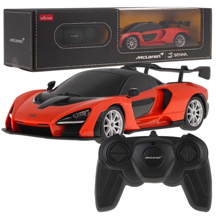 RASTAR Licensed McLaren Senna RC Car 1:24 Scale – Official Remote Control Racing Car