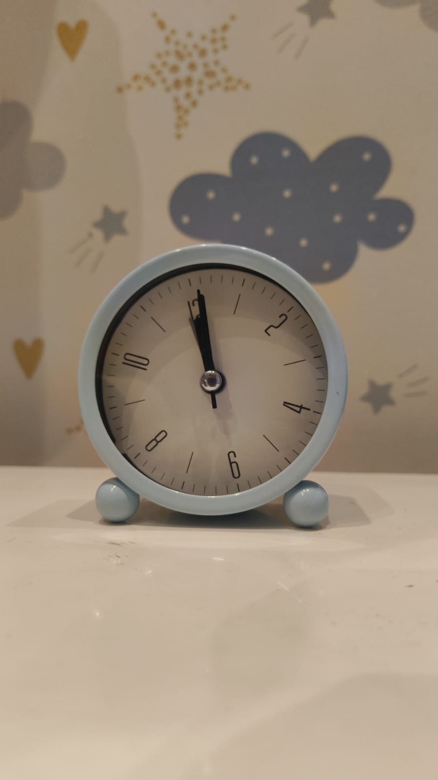 Cute Round Alarm Clock (Pack of 1)