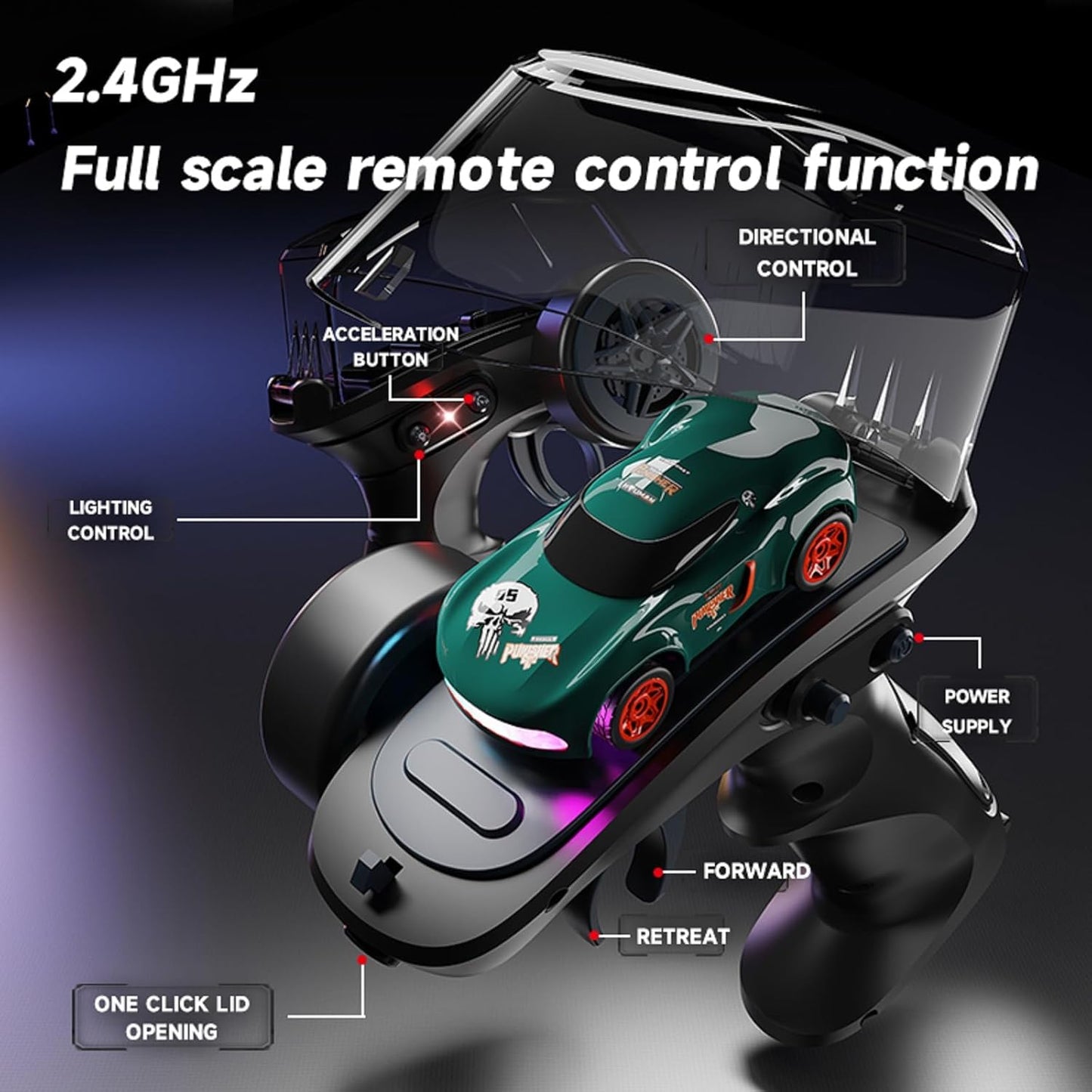 1:64 Scale Mini Rc Drifting Car