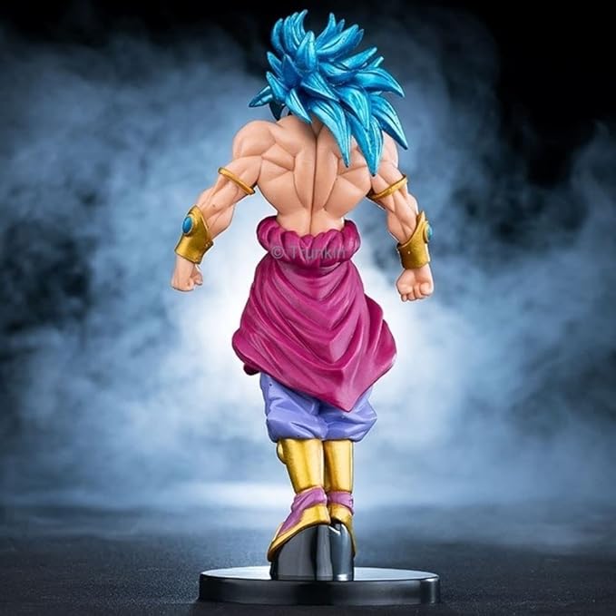 Anime Legendary Super Saiyan Broly Blue Hair Edition Action Figure 20cm