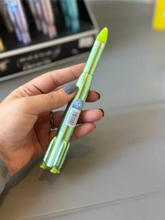 LED Rocket Shape Light Ball Pen – Pack of 1 (Assorted Colors)