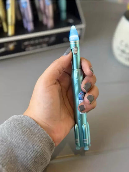 LED Rocket Shape Light Ball Pen – Pack of 1 (Assorted Colors)