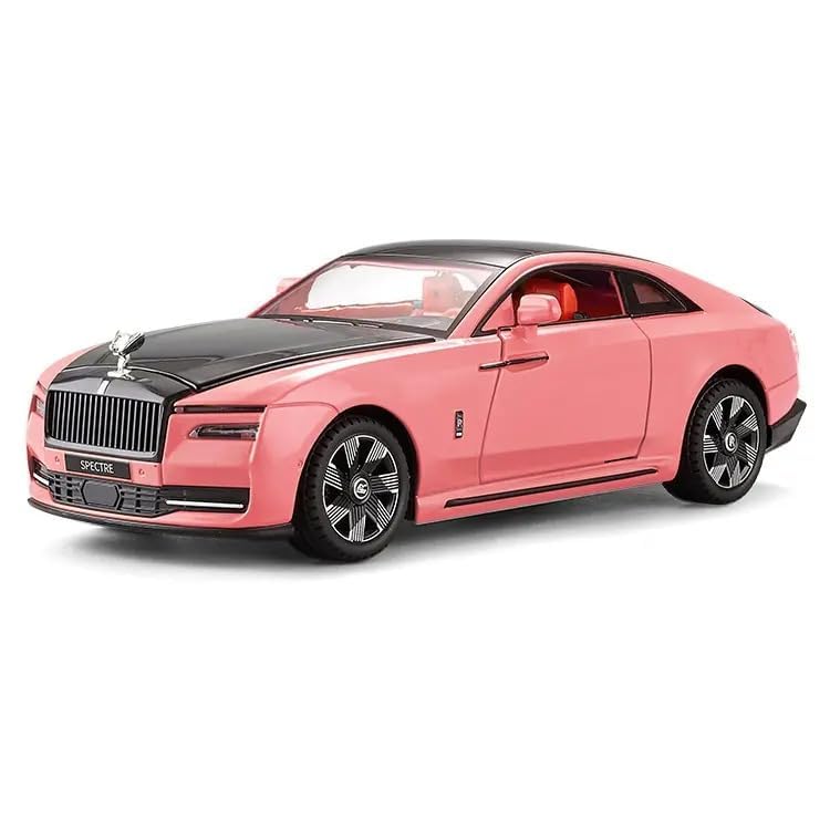 Die Cast 1:24 Scale Rolls Royce (Pink)