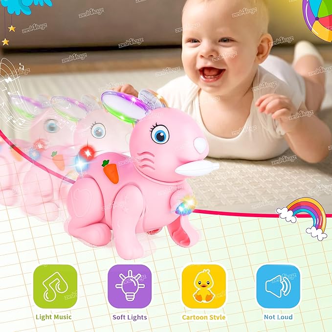 Rabbit Musical Toy Light And Sound Toy For Kids