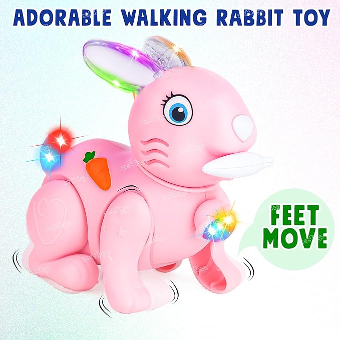 Rabbit Musical Toy Light And Sound Toy For Kids