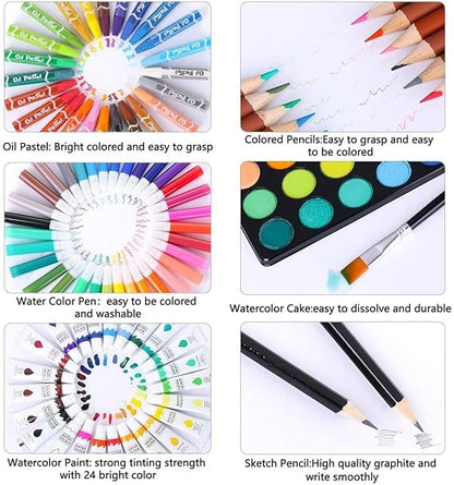 Art Set for Kids - 145 Pieces