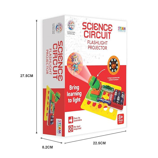 Science Circuit Flashlight Projector Kit