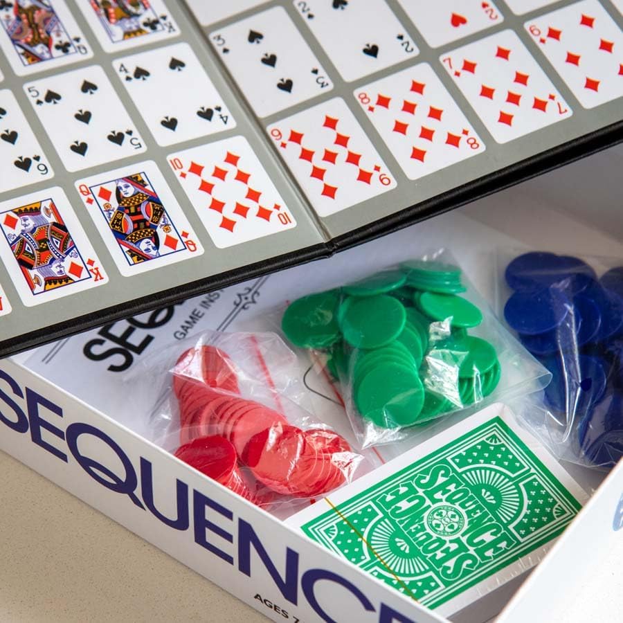 Sequence Strategy Board Game for Kids & Adults