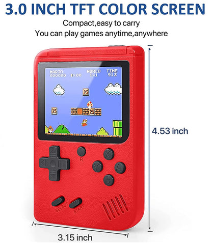 500 in 1 Game Slim Console (Blue and Red)