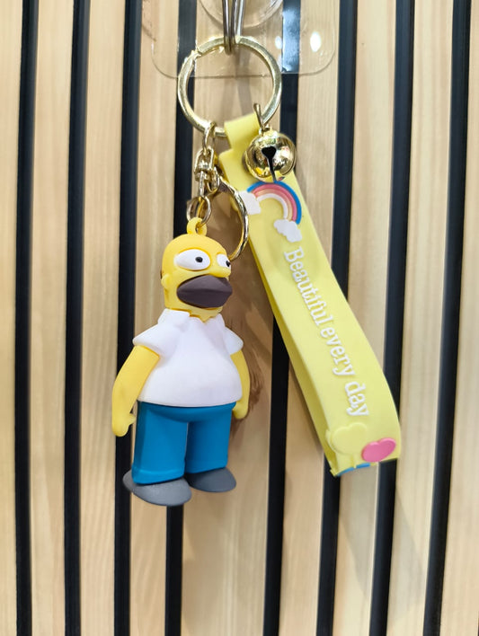 Simpson Sillicon Keychain