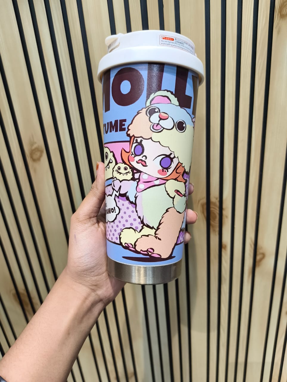 Cute Cartoon Steel Sipper