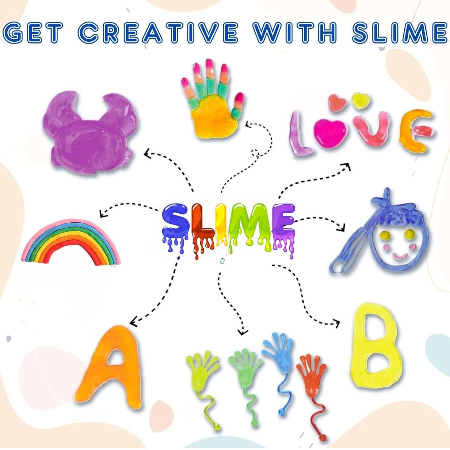 Slime Crystal Clay Set Soft Jelly Toys for Kids (Assorted Colours)