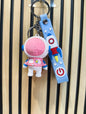 Astronaut Sillicon Keychain