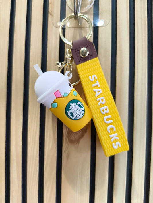 Starbucks Sillicon Keychain