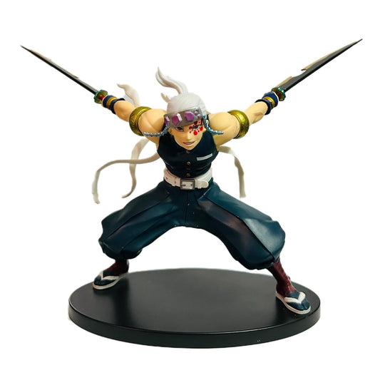 Tengen Uzui No Yaiba Action Figure Figurine with Stand (16 CM)