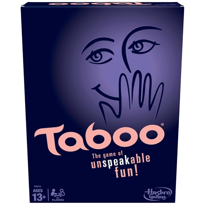 Taboo Card Game, Guessing Game, For Adults.