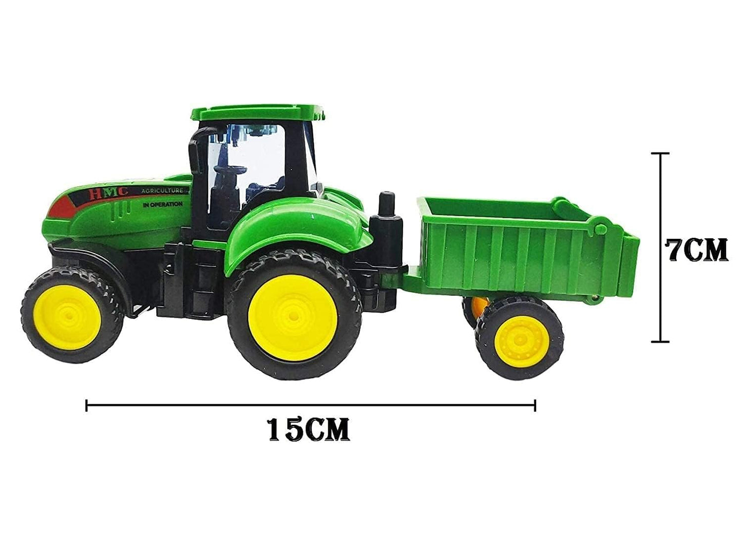 Agriculture Farm Tractor Kids Toys with Trolley