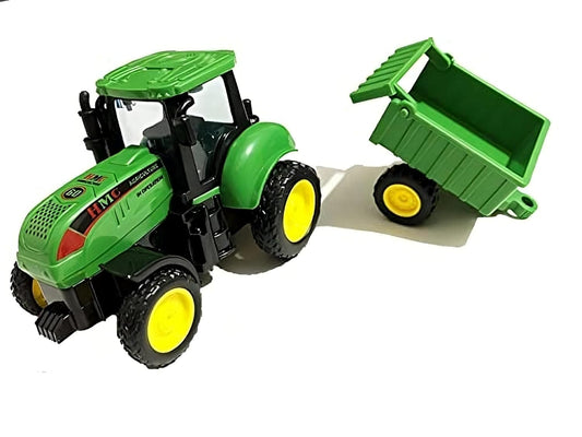 Agriculture Farm Tractor Kids Toys with Trolley