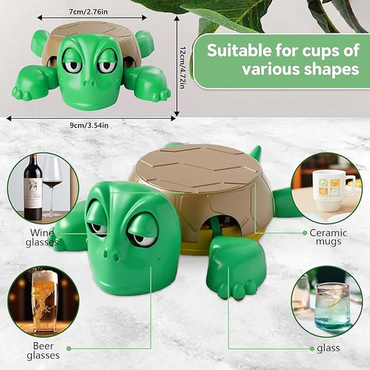 Turtle Coaster with Funny Expression, No Sound. (Assorted Colours)