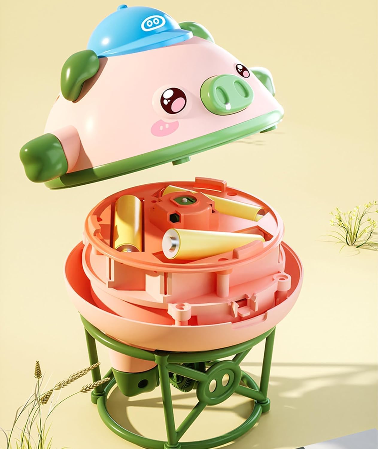 Roly-Poly Balance Pig Toy – Tightrope Walking Gyroscope Fidget Toy
