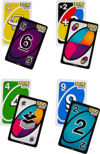 Uno Flip Side Card Game, Multi Color