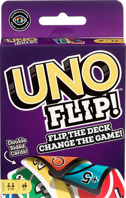 Uno Flip Side Card Game, Multi Color