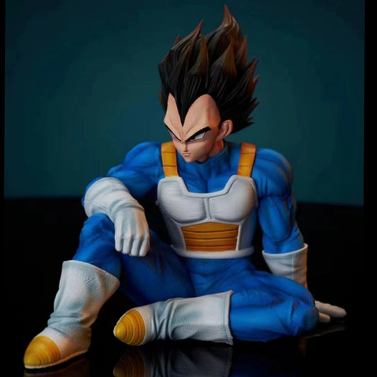 Vegeta Sitting Action Figure – 16cm Anime Collectible PVC