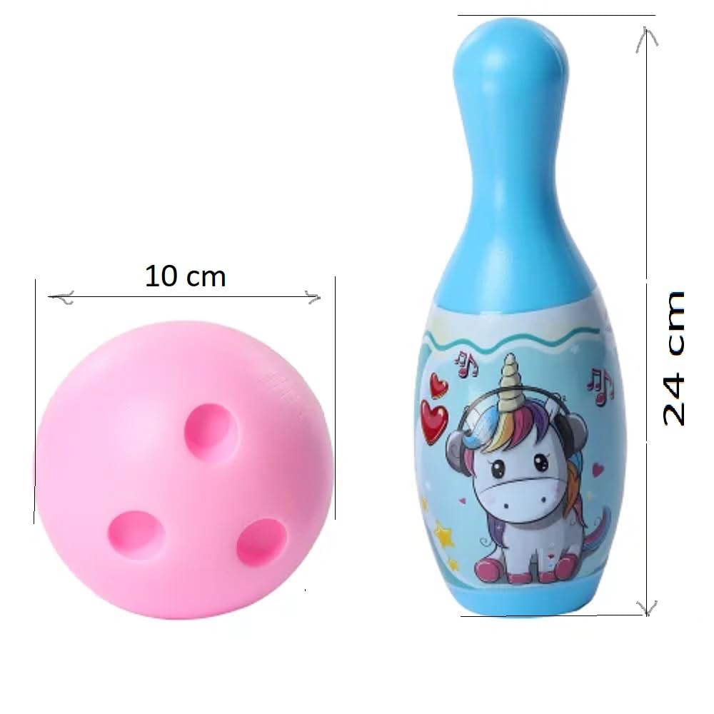 Bowling Game Toy for Kids (Multicolor)