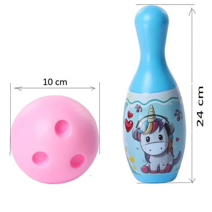Bowling Game Toy for Kids (Multicolor)