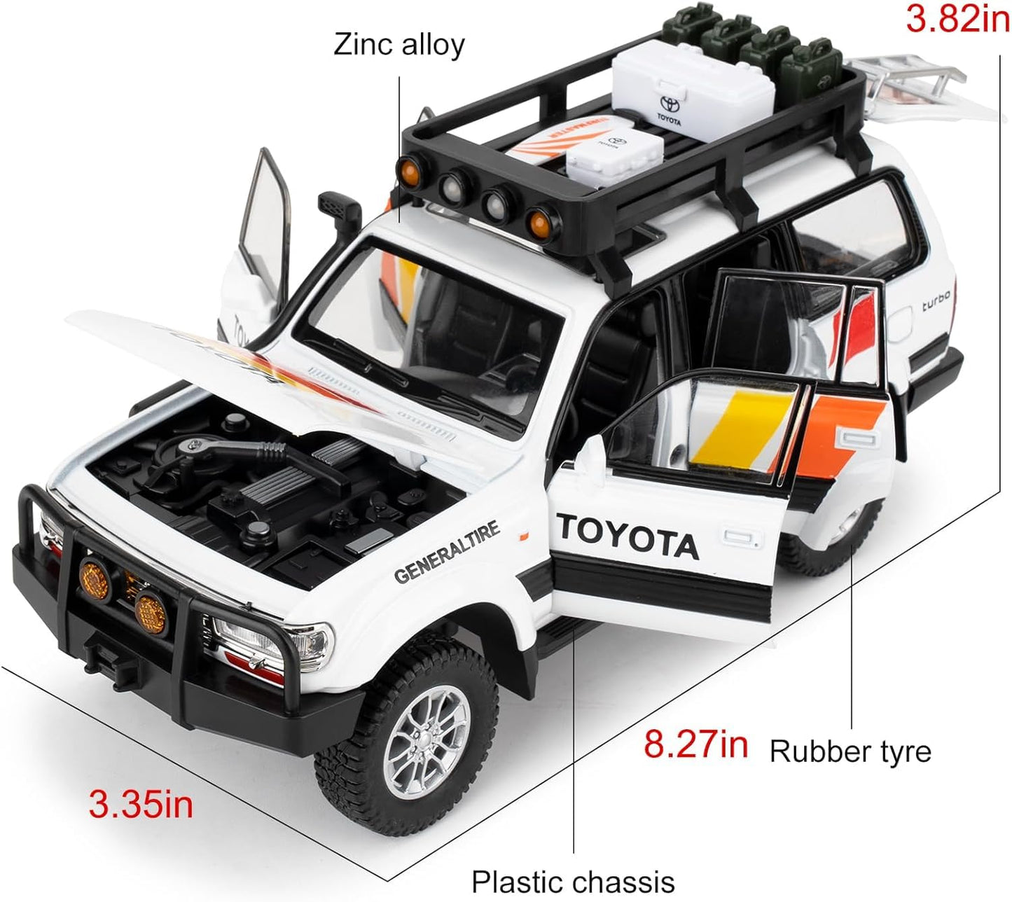1:24 Scale Die cast - Land Cruiser