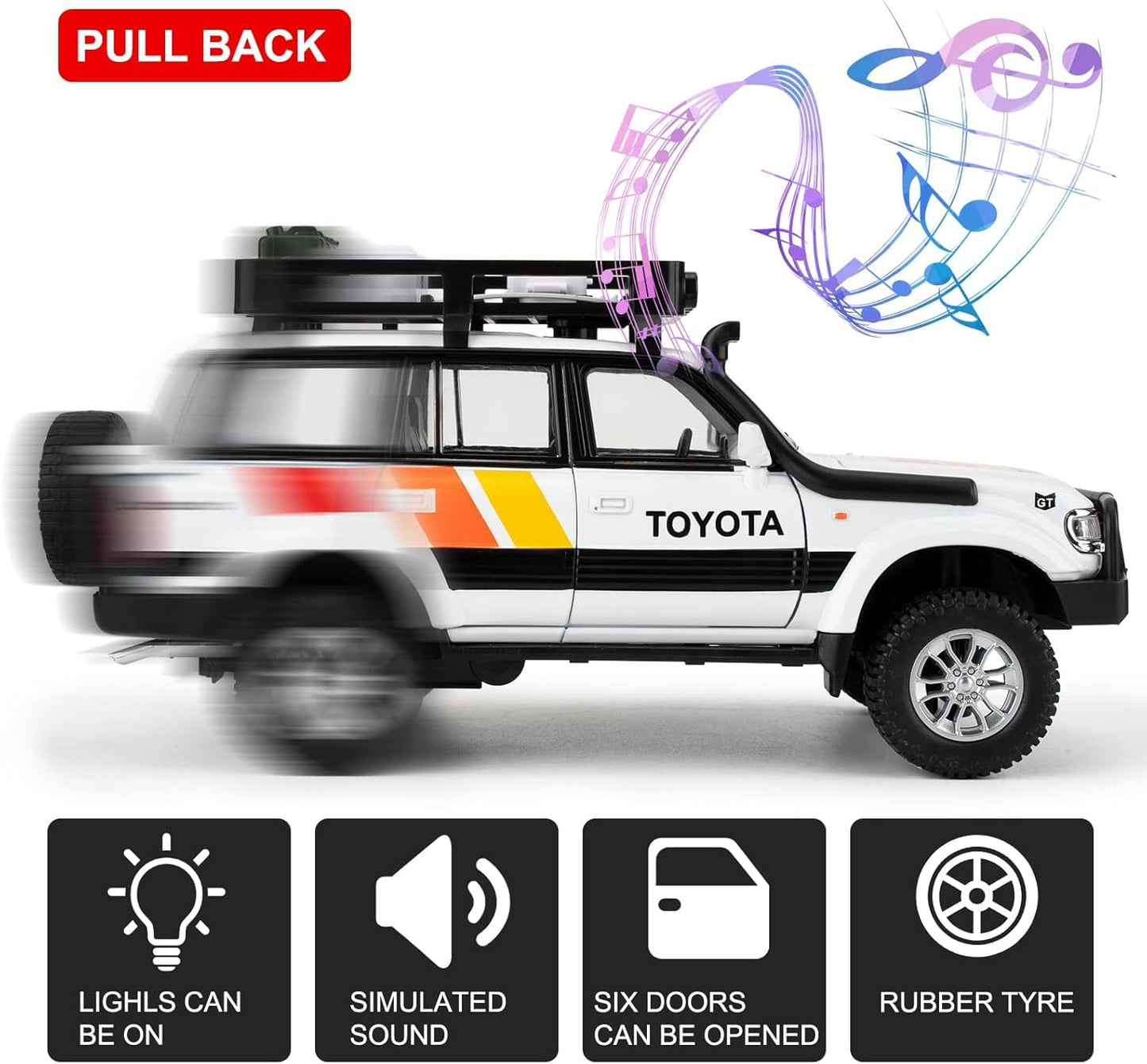 1:24 Scale Die cast - Land Cruiser