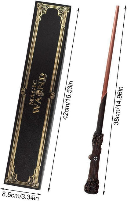 LED Flame Harry Potter Magic Wand with Fire Ball Effect - 42 CM