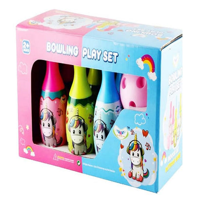Bowling Game Toy for Kids (Multicolor)