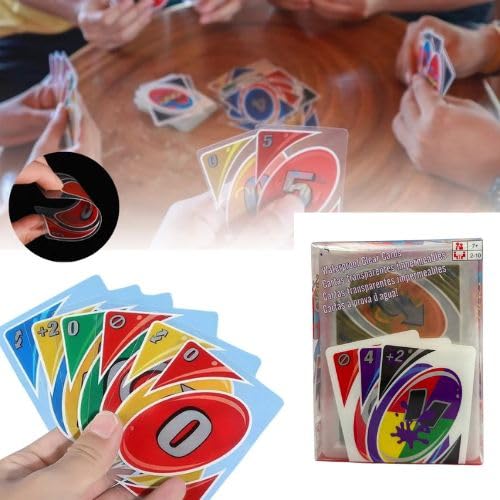 H2O Splash Edition – Waterproof Playing Cards, Durable PVC Plastic, 110 Cards with Case