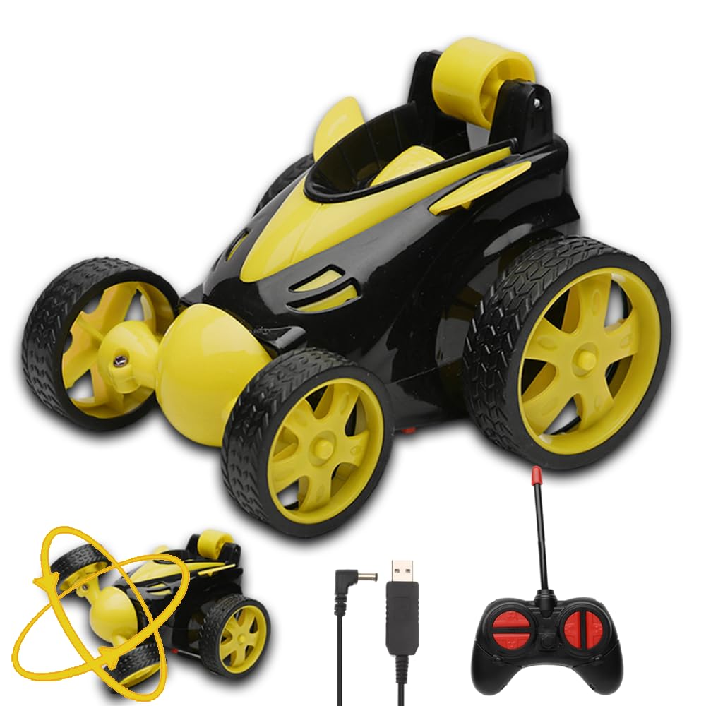 Small Stunt Car 360 rotating (Green or Yellow)