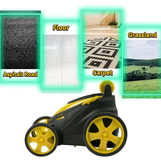 Small Stunt Car 360 rotating (Yellow)