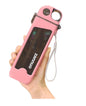350ml Sports Water Bottle with Straw – Leakproof & BPA-Free (Pink)